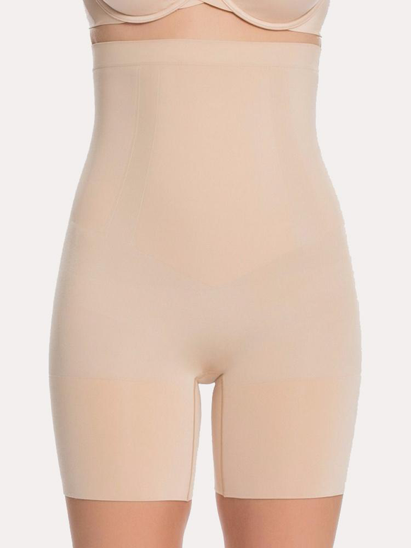 Spanx Nude High-waisted Midthigh Short