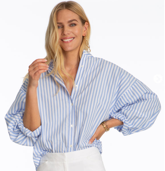 Blue/White Stripe Shirt