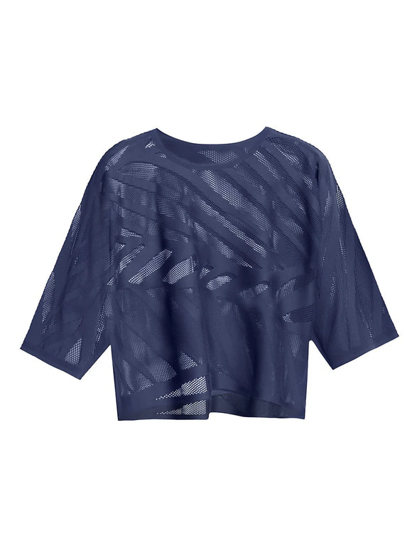 Boxy Breathable Fern Top