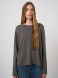 Olive Relaxed Crew Neck Sweater