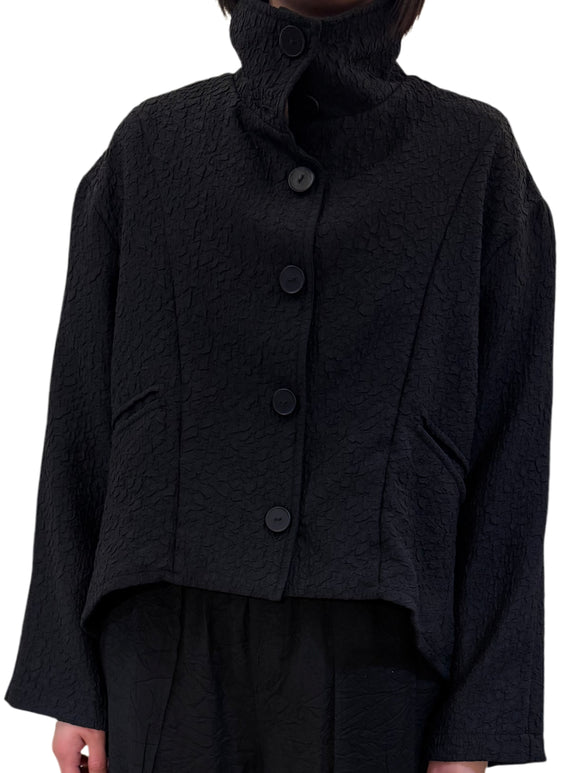 Crop Mock Welt Jacket