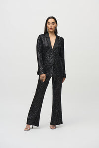 Black Sequin Pant