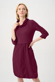 Silky Knit and Memory Cocoon Dress