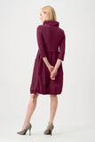 Silky Knit and Memory Cocoon Dress