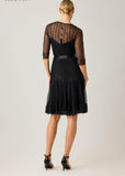 Short Strap Black Dress