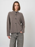 Stand Collar Cardigan
