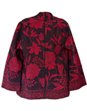 COTTON OVERDYE KANTHA SHORT JACKET