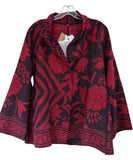 COTTON OVERDYE KANTHA SHORT JACKET