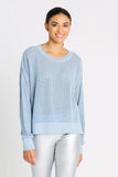 Metallic Seedstitch Sweater