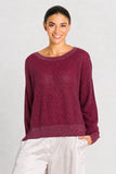 Metallic Mini Seed Stitch Sweater
