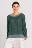 Metallic Mini Seed Stitch Sweater
