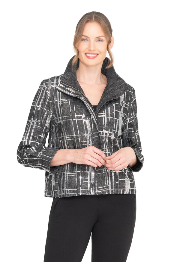 Black Short Sparkle Jacket