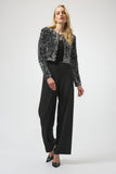 Sequined Crop Jacket