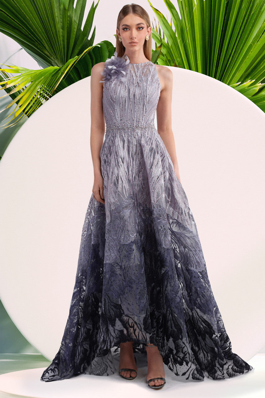 Amethyst Beaded Gown Betsy Jenney Amethyst Beaded Gown Betsy Jenney