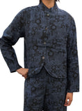 Crop Printed Jacket