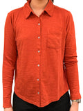 Button Front Shirt W/Collar
