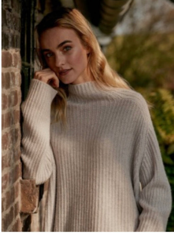 Rib Cashmere Sweater