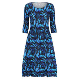 3/4 Sleeve Smash Pocket Dress