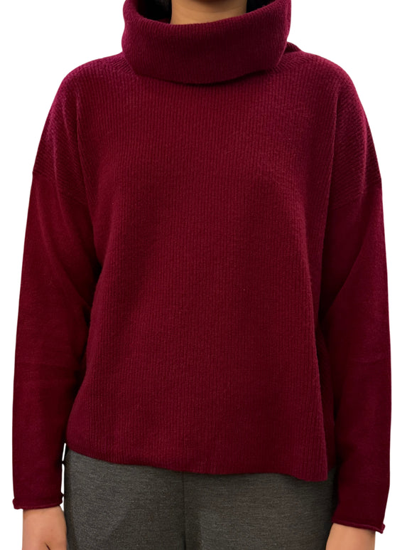 Cowl Neck Cashmere Sweater