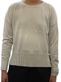 Rib Cotton Crewneck Sweater