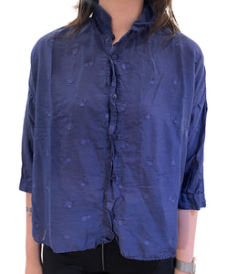 Rooney Cotton Silk Embroidered Shirt