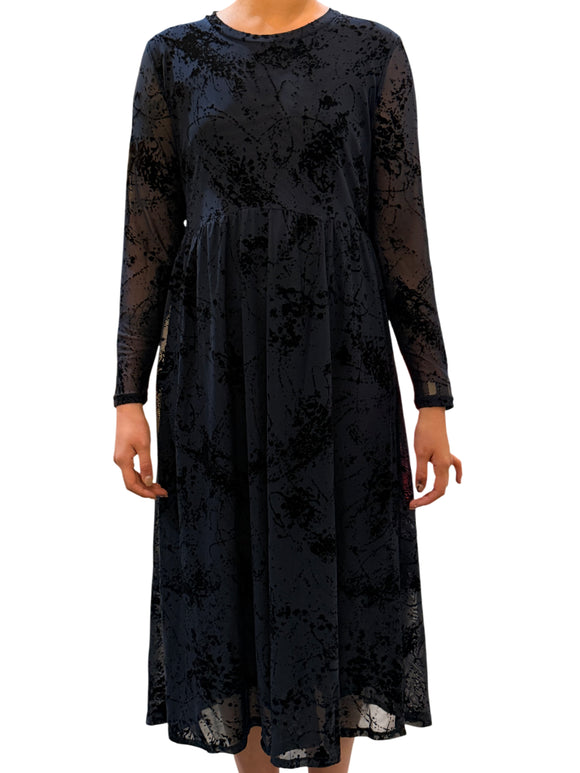 Splatter Midnight Dress