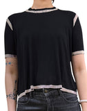 SS RIB CROP TEE