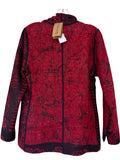 COTTON OVERDYE KANTHA SHORT JACKET