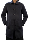 Navy Short Reversible Coat