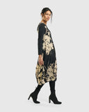 Amber Cocoon Dress Floral