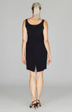 Scoop Neck Silk Dress