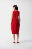 Red Cocoon Dress