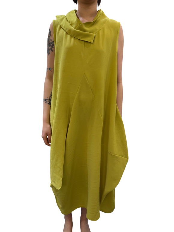Chartreuse Glam Dress