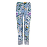 Ankle Pants in Blue Floral