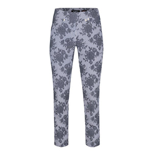 Ankle Pants in Floral Trellis