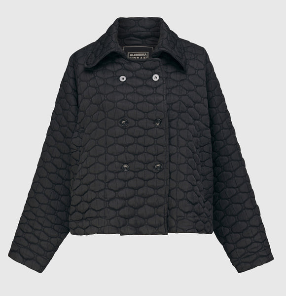 Double Breasted Quited Jacket