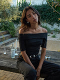 Julia Off The Shoulder Tee