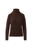 Textured Slouchy Funnel Neck Sweater
