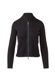 Black Zip Cardigan
