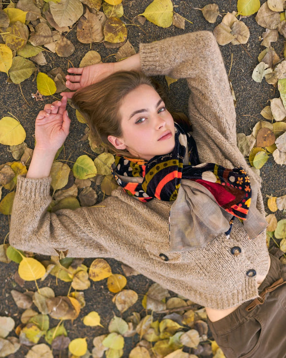 Trucker Cardigan Sand