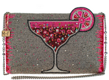 Pink Martini Crossbody Clutch Bag