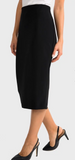 Longer Black Pencil Skirt