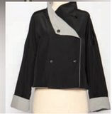 Reversible Cotton Taffeta Jacket