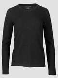 Washable Cashmere LS Crewneck