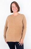 Maggie Seam Front Super Soft Sweater