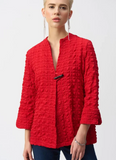 Bubble Jacquard Trapeze Jacket