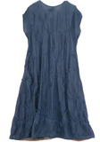 SPIRAL KANTHA ROBE DRESS