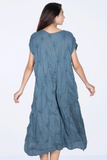SPIRAL KANTHA ROBE DRESS