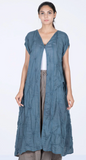 SPIRAL KANTHA ROBE DRESS