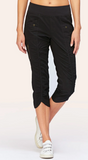 Iris Crop Black Pant